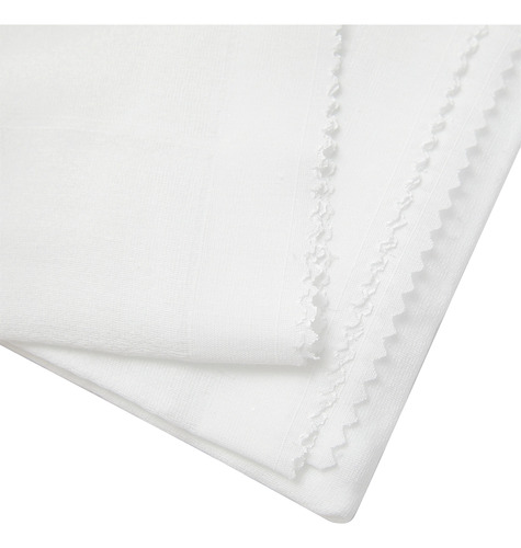 Toalha De Fralda Super Luxo Mami Branca 120x70cm Com 3 Un