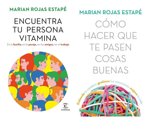 Persona Vitamina + Cosas Buenas - Rojas Estape - 2 Libros