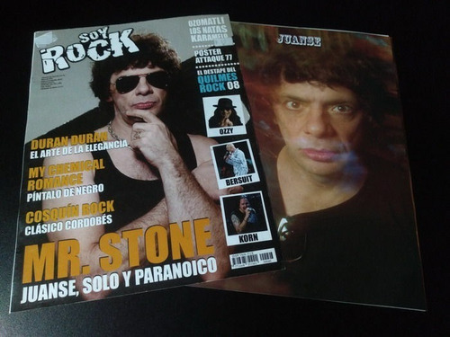 Juanse * Tapa Y Nota Revista Soy Rock 46 * 2008