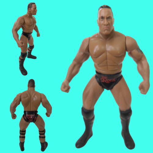 The Rock Dwayne Johnson Jakks Pacific Brazos Piernas De Goma