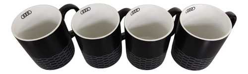 Canecas Audi 4 Takes Caneca Preto De 4 U