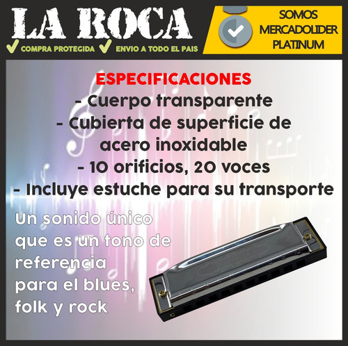 Kit Armonica Golden Cup + Soporte Armonica - Envios Cuotas