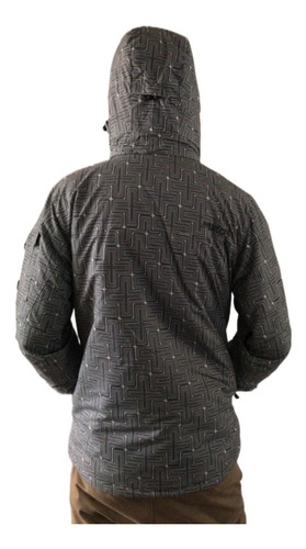 Parka Juvenil Snow Maui And Sons 5m272-ii10 Blanco-negro