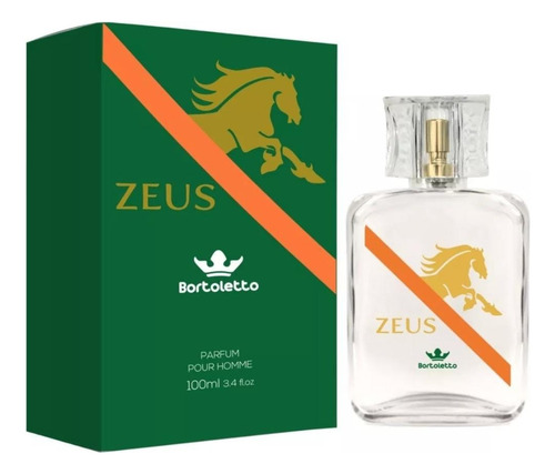 Perfume para hombre Ref. Bortoletto importado de Zeus, 100 ml