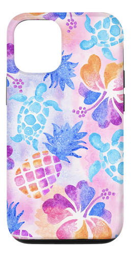 iPhone 12/12 Pro Tie Dye Hawaiian Print Se B08n6g6s1r_300324