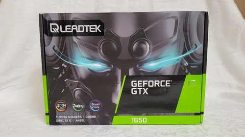 Caixa Da Placa De Vídeo Leadtek Gtx 1650 4gb Gddr6 (Usado)