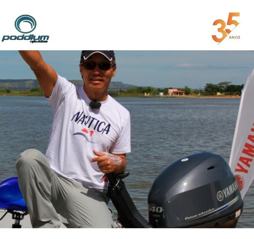 Imagem 3 de 8 de Motor De Popa Yamaha 4t F40 Fetl + Frete E/t Poddium Náutica