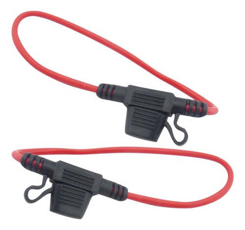 Porta Fusibles Con Cable 12 Volt, Set X 2