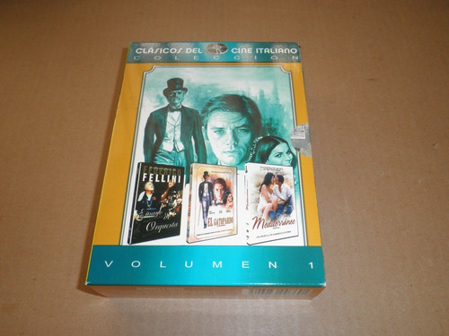 Clasicos Del Cine Italiano Coleccion Volumen 1 | 3 Dvd´s (Usado)