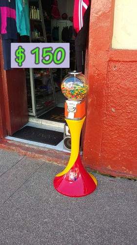 Solo Pedestal Para Máquina De Chicles O Chiclera