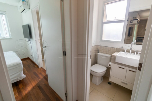 Imagem 7 de 15 de Flat Na Aclimação Com 02 Dorms, Andar Alto, Para Moradia Ou Investimento - Sf27538