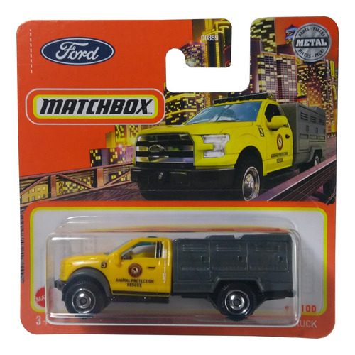 Matchbox Ford F150 Camioneta Control Animal Nuevo Sellado