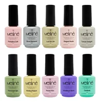 Comprar Kit X10 Esmaltes Meliné Gel Color Manicuria Semipermanente