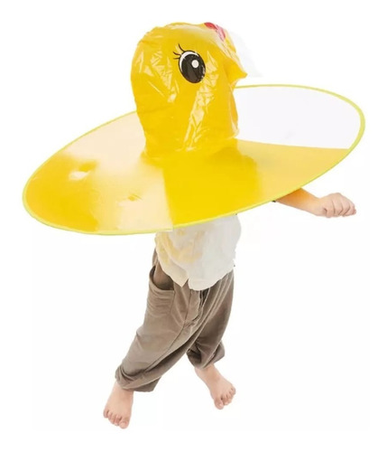 Chubasquero  Transparente Impermeable Para Niño O Niña 