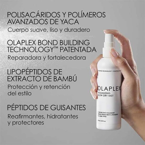 Kit Olaplex Protector Térmico, Paso 3 Tamaño Gde Y Paso 9