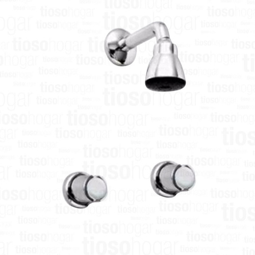 Imagen 3 de 10 de Griferia Ducha Embutir S/transf Aqualaf Aq7000 19035 Cromado