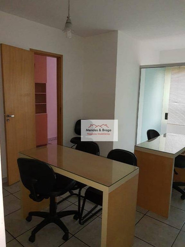Edifícil Center 3 Sala À Venda, 53 M² Por R$ - Vila Pedro Moreira - Guarulhos/sp - Sa0011