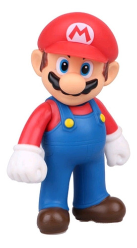 Miniatura Boneco Super Mario Classic Odyssey Nintendo 