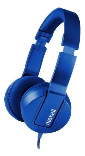 Audifonos Diadema Maxell Solid2 Manos Libres Microfono Dj Color Azul