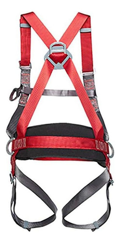 Cinto De Segurança Paraquedista Abdominal 800404 Camper Cor Vermelho