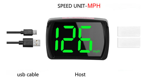 Headup Display Digital Kknoon Headup Con Velocímetro Para Co