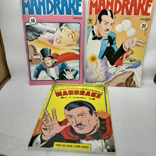 Mandrake Coleção - Pack Com 15 Hq's Sortidos (Usado)