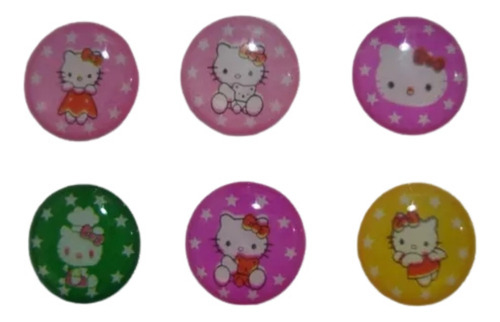 Adesivo Botão Iniciar Hello Kitty 2