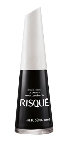 Esmalte Uñas Hipoalergénico Preto Sepia