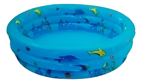 Piscina Inflable Niños 140x40cm Tres Anillos