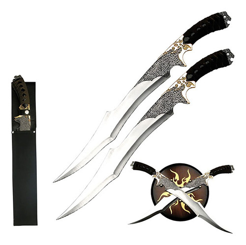 Fantasy Master Fm-411 Fantasy Cuchillo De Hoja Fija 18.75 Pu