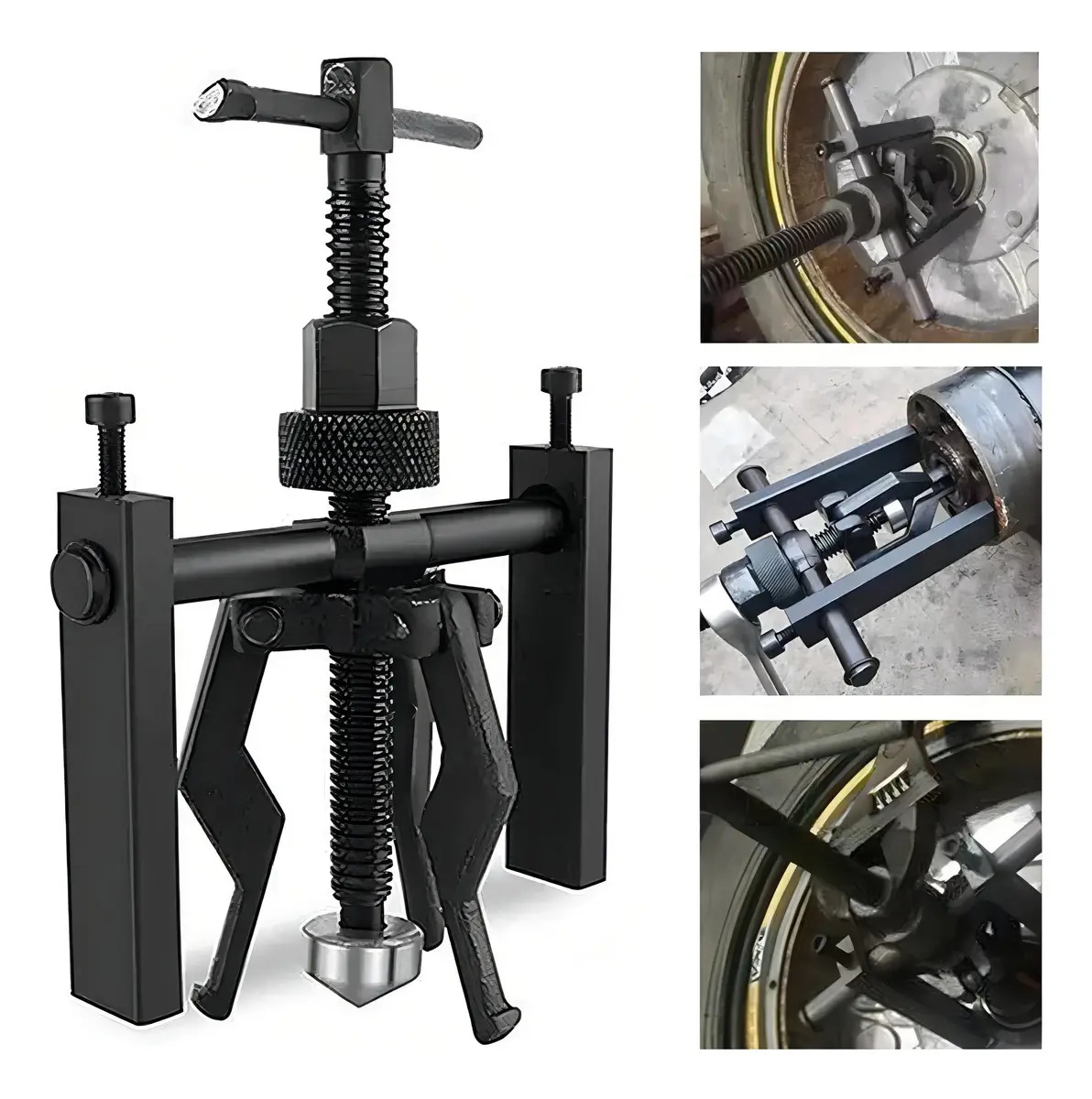 Jarnotix® Engranaje Extractor De Rodamientos Reversible Y Desmontar De Interior Baleros Y Poleas Acero (interior Y Exterior)