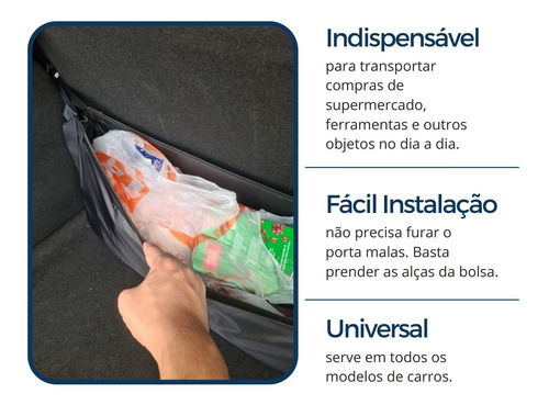 Rede Bolsa Acessório Porta Malas Vw T Cross 2020