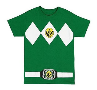 Power Rangers Camiseta para adulto con estampado del ranger de los power rangers 