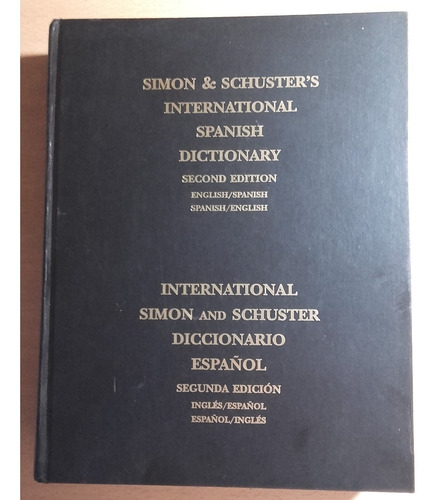 Lbr085 Diccionario Ingles-español Simon & Schuster´s  