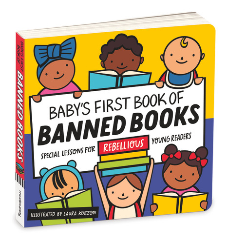 Babys First Bk Of Banned Bks, De Korzon Laura. Editorial Mudpuppy En Inglés, 2023