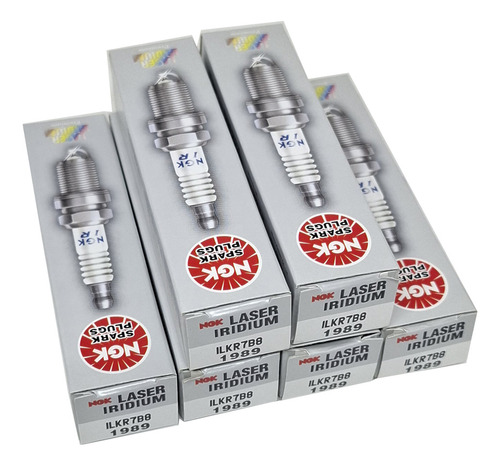 Jogo Vela Laser Iridum Ilkr7b8 Mitisubshi Outlander V6 - Ngk