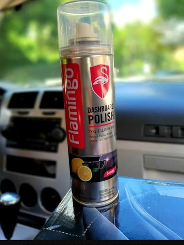 Imagen 3 de 5 de Silicon Abrillantador Spray Restaura Hidrata Marca Flamingo