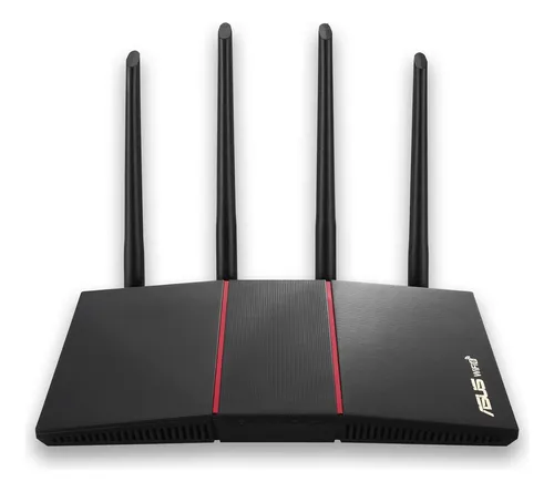 comprar Enrutador Wifi 6 Gigabit De Doble Banda Asus Rt-ax55 Ax1800,
