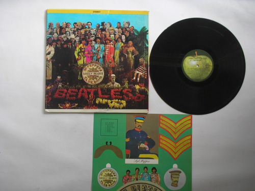 Lp Vinilo The Beatles S Peppers Lonely Hearts  Ed2 Usa 1968