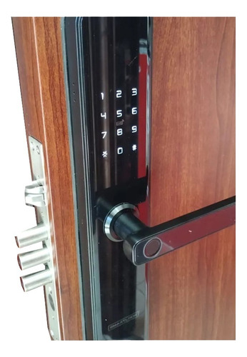 Puerta Seguridad Multianclaje Con Cerradura Electronica 