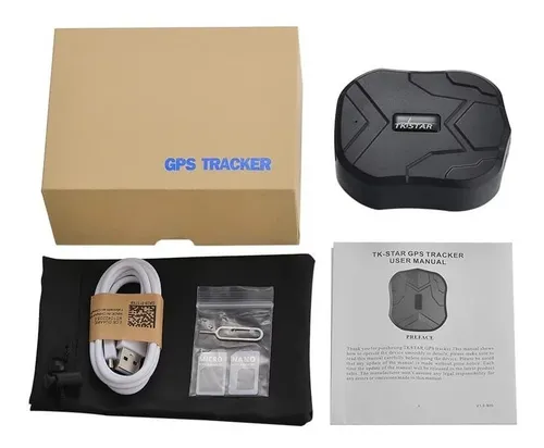 comprar Rastreador Gps Imã Veicular Tk905 + Chip M2m