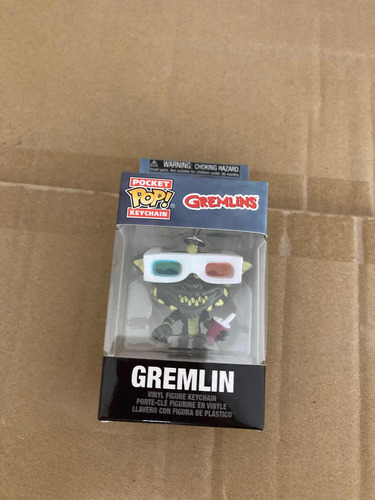 Llavero Pop Gremlins Strip With 3d Glasses Funko Keychain