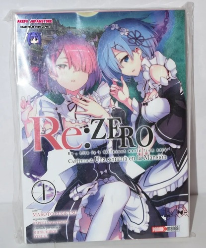 Re Zero - Capitulo 2: Capitulo 2, De Tappei Nagatsuki. Serie Re:zero Kara Hajimeru Isekai Seikatsu Editorial Panini, Tapa Blanda En Español