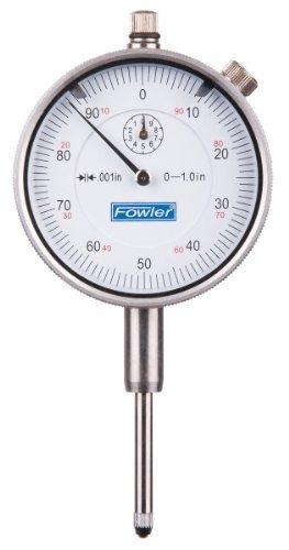 Fowler 52-520-110 Agd Indicador De Cuadrante, La Cara Blanca