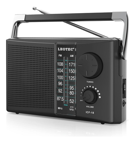 Leotec Radio Am Fm Porttil Con La Mejor Recepcin, Funciona C