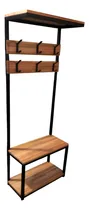 Comprar Percheros De Pie 80 Rústicos Hierro Y Madera - Horacio Home