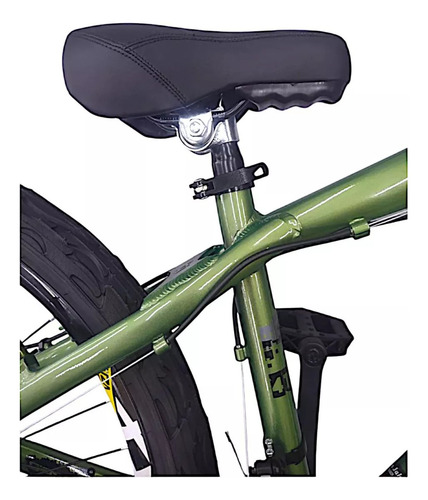 Bicicleta Gios 4 Trix/frx Evo Do Grau Aro Vmaxx 21v Verde Militar Brilhante 15 "