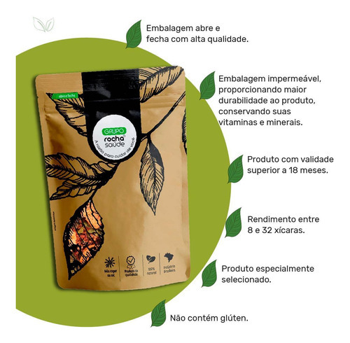 Blend - Chá Para Bronquite - Natural - Alta Qualidade - 50g