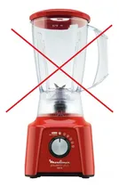 Comprar Licuadora Moulinex Powermix Plus Lm284558 2lts Sin Jarra Rojo