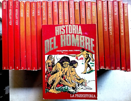 Historia Del Hombre - 24 De 26 Tomos (falta 14 Y 24) (Usado)